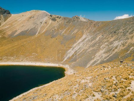 Téléchargez les photos : Toluca, Mexicov - 20 janvier 2024 Incroyable paysage dans le Nevado de Toluca. Photo de haute qualité - en image libre de droit