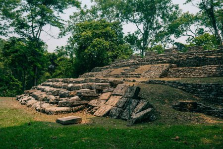 Ruines mayas à Palenque, Chiapas, Mexique. Photo de haute qualité