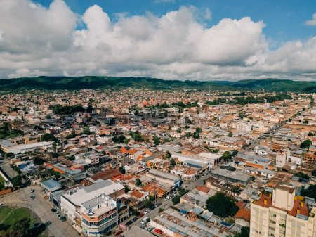 Foto de Vista aérea de San Salvador de Jujuy, Argentina. Foto de alta calidad - Imagen libre de derechos