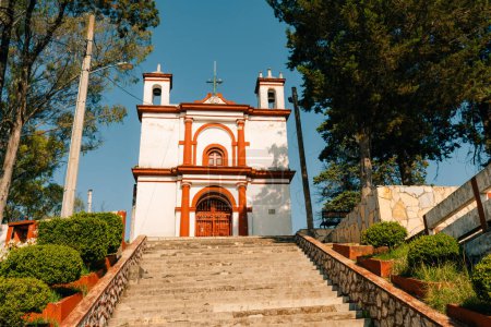 Téléchargez les photos : SAN CRISTOBAL DE LAS CASAS, MEXIQUE - mai 2023 Église San Cristobalito. Photo de haute qualité - en image libre de droit