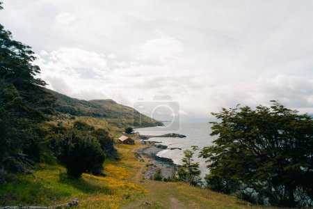 Photo for La Estancia Tunel trail at Tierra del Fuego National Park, Ushuaia - Argentina. High quality photo - Royalty Free Image
