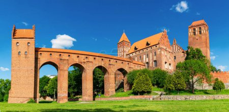 Ancien château de Kwidzyn, patrimoine de l'Ordre Teutonique en Pologne