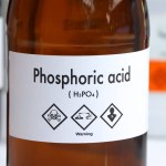 phosphoric acid in glass, chemical in the laboratory and industry, Chemicals used in the analysis or raw materials for production