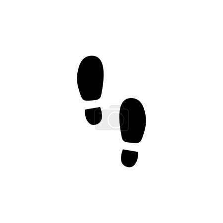 Foto de Zapatos icono de vector plano. Símbolo sólido simple aislado sobre fondo blanco - Imagen libre de derechos