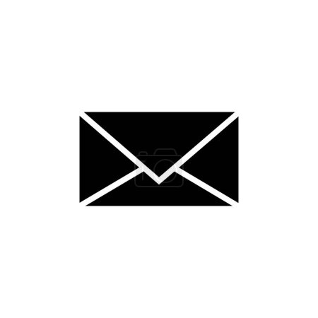 Foto de Correo icono de vector plano. Símbolo sólido simple aislado sobre fondo blanco - Imagen libre de derechos