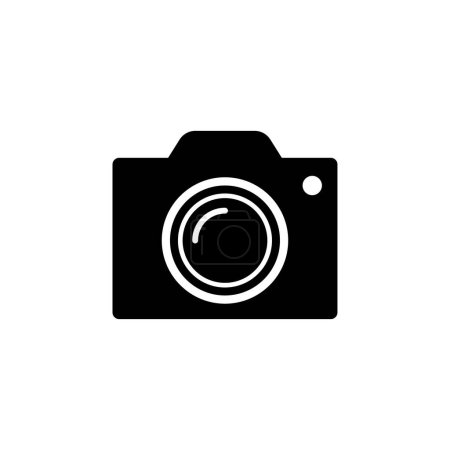 Camera and Video flat vector icon. Simple solid symbol isolated on white background. Camera and Video sign design template for web and mobile UI element