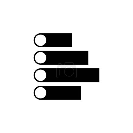 Ebenen, Strata-Flächenvektorsymbol. Einfaches massives Symbol isoliert auf weißem Hintergrund. Ebenen, Strata Zeichendesign-Vorlage für Web- und mobile UI-Elemente