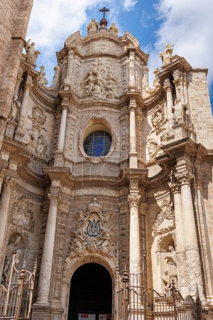 Photo for La Seu de Valencia, Valencia St Mary's Cathedral, a Roman Catholic Church. - Royalty Free Image