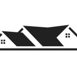 Home real estate residential houses logo