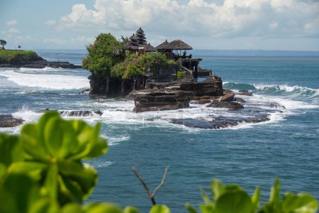 Photo for One of the most famous sights in Bali the Pura Tanah Lot temple - Royalty Free Image