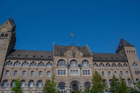 Das preußische Regierungsgebäude im Rheinkomplex in Koblenz