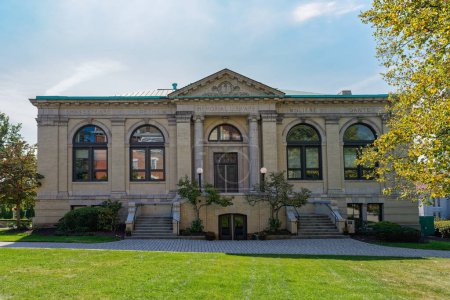 Téléchargez les photos : Thompson Hall sur Washington et Jefferson College campus a été construit en 1905 comme une bibliothèque et abrite aujourd'hui des bureaux administratifs. - en image libre de droit