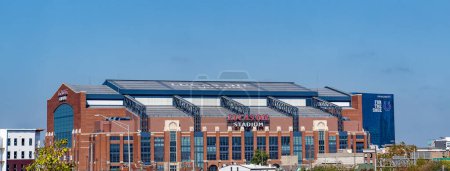 Photo for Indianapolis, IN - Sept. 30, 2023: Lucas OIl Stadium is the home of the Indianapolis Colts football team. - Royalty Free Image