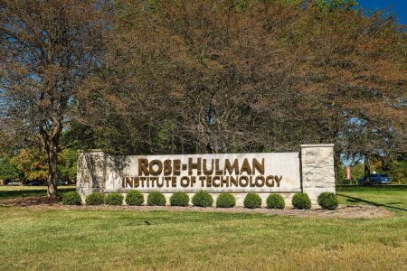 Téléchargez les photos : Terre Haute, IN - 30 sept. 2023 Rose Hulman Institute of Technology est le collège d'ingénieurs de premier cycle le mieux classé aux États-Unis. - en image libre de droit