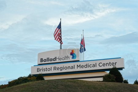 Photo for Briston, TN - Oct. 19, 2023: Ballad Health Bristol Regional Medical Center - Royalty Free Image