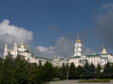 Photo for Holy Dormition Pochaev Lavra. Ukraine. September 02, 2006. Christian Orthodox architectural complex and monastery. - Royalty Free Image