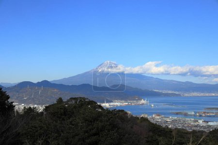 Photo for Mt. Fuji, view from Nihondaira in Shizuoka, Japan - Royalty Free Image