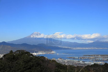 Photo for Mt. Fuji, view from Nihondaira in Shizuoka, Japan - Royalty Free Image