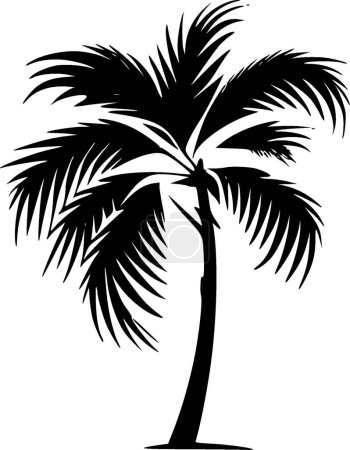 Ilustración de Palm - logotipo vectorial de alta calidad - ilustración vectorial ideal para el gráfico de la camiseta - Imagen libre de derechos
