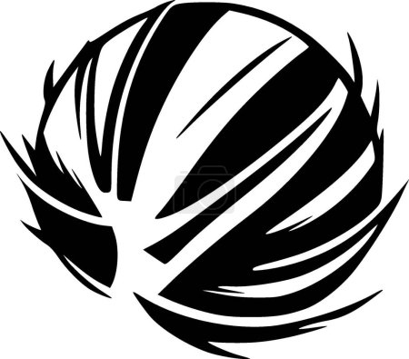 Illustration for Volleyball - high quality vector logo - vector illustration ideal for t-shirt graphic - Royalty Free Image
