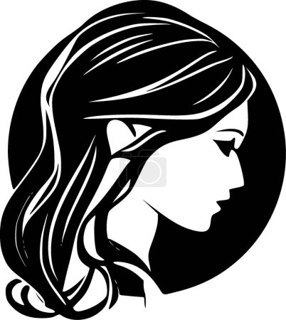 Illustration for Women - high quality vector logo - vector illustration ideal for t-shirt graphic - Royalty Free Image
