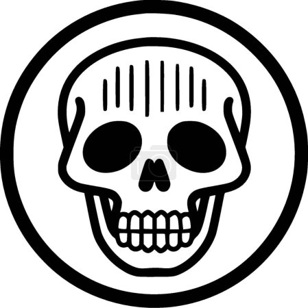 Illustration for Skeleton - high quality vector logo - vector illustration ideal for t-shirt graphic - Royalty Free Image
