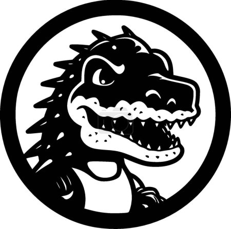 Ilustración de Dino - logotipo vectorial de alta calidad - ilustración vectorial ideal para el gráfico de camisetas - Imagen libre de derechos