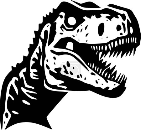 Ilustración de T-rex - logotipo vectorial de alta calidad - ilustración vectorial ideal para el gráfico de camisetas - Imagen libre de derechos