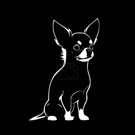 Téléchargez les illustrations : Chihuahua - logo vectoriel de haute qualité - illustration vectorielle idéale pour le t-shirt graphique - en licence libre de droit