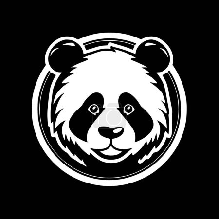 Illustration for Panda - high quality vector logo - vector illustration ideal for t-shirt graphic - Royalty Free Image