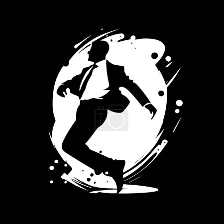 Illustration for Dance - high quality vector logo - vector illustration ideal for t-shirt graphic - Royalty Free Image
