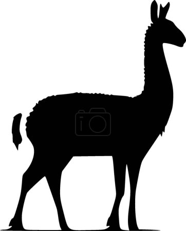 Illustration for Llama - high quality vector logo - vector illustration ideal for t-shirt graphic - Royalty Free Image