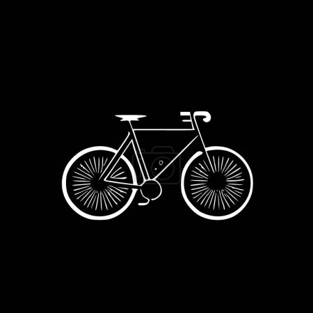 Illustration for Bike - minimalist and simple silhouette - vector illustration - Royalty Free Image