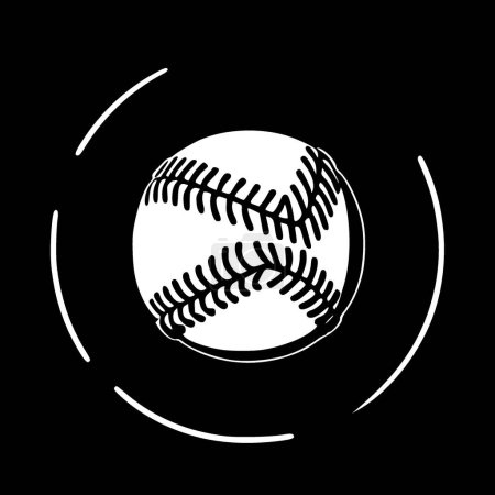 Illustration for Baseball - high quality vector logo - vector illustration ideal for t-shirt graphic - Royalty Free Image