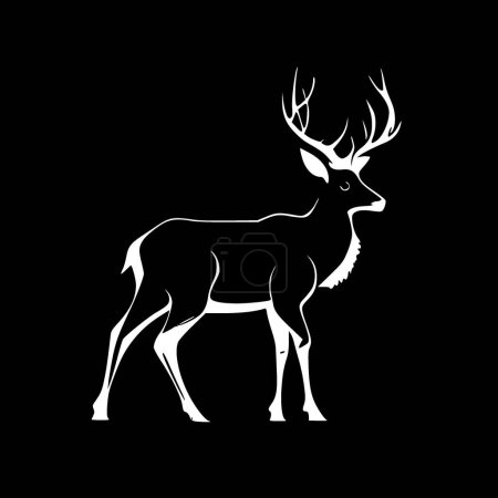Illustration for Deer - high quality vector logo - vector illustration ideal for t-shirt graphic - Royalty Free Image