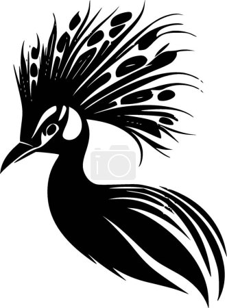 Illustration for Peacock - high quality vector logo - vector illustration ideal for t-shirt graphic - Royalty Free Image