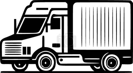 Illustration for Truck - high quality vector logo - vector illustration ideal for t-shirt graphic - Royalty Free Image