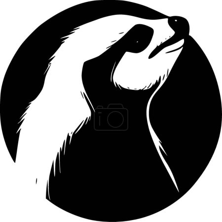 Téléchargez les illustrations : Sloth - logo vectoriel de haute qualité - illustration vectorielle idéale pour t-shirt graphique - en licence libre de droit