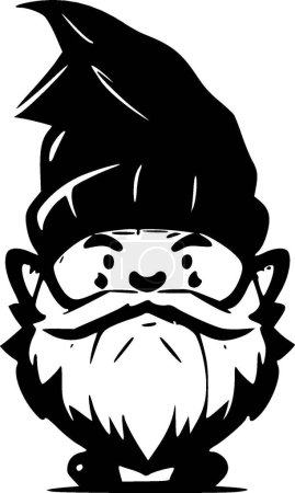 Gnome - hochwertiges Vektor-Logo - Vektor-Illustration ideal für T-Shirt-Grafik