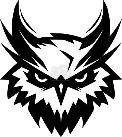 Illustration for Owl - high quality vector logo - vector illustration ideal for t-shirt graphic - Royalty Free Image