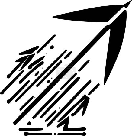 Ilustración de Flechas - logotipo vectorial de alta calidad - ilustración vectorial ideal para el gráfico de camisetas - Imagen libre de derechos