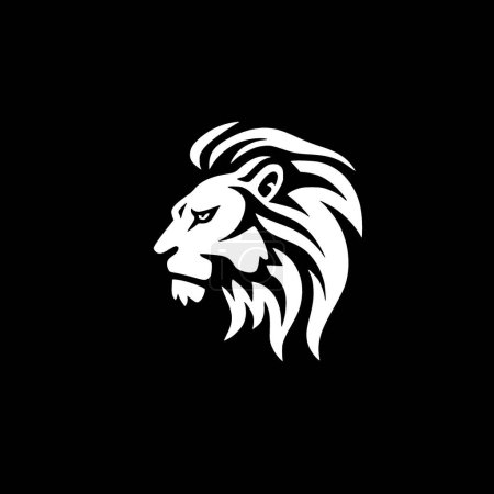 Téléchargez les illustrations : Lion - logo vectoriel de haute qualité - illustration vectorielle idéale pour t-shirt graphique - en licence libre de droit