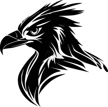 Illustration for Osprey head - high quality vector logo - vector illustration ideal for t-shirt graphic - Royalty Free Image
