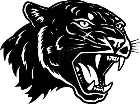 Illustration for Panther - high quality vector logo - vector illustration ideal for t-shirt graphic - Royalty Free Image