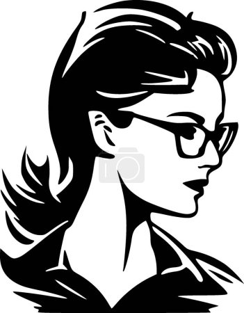 Illustration for Women - high quality vector logo - vector illustration ideal for t-shirt graphic - Royalty Free Image