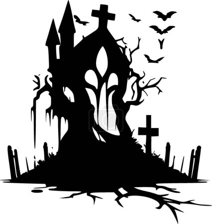 Illustration for Gothic - high quality vector logo - vector illustration ideal for t-shirt graphic - Royalty Free Image