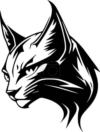 Illustration for Wildcat - high quality vector logo - vector illustration ideal for t-shirt graphic - Royalty Free Image