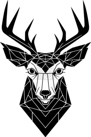 Ilustración de Estimado - logo minimalista y plano - ilustración vectorial - Imagen libre de derechos