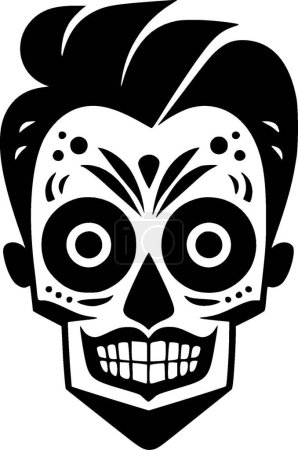 Ilustración de México - logo vectorial de alta calidad - ilustración vectorial ideal para el gráfico de camisetas - Imagen libre de derechos
