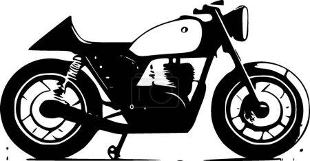 Illustration for Motorcycle - high quality vector logo - vector illustration ideal for t-shirt graphic - Royalty Free Image